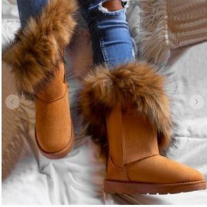 Boots With The Fur Tan